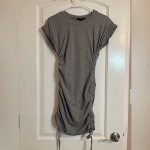 GREY SIZE SMALL FOREVER 21 DRESS FITTED
